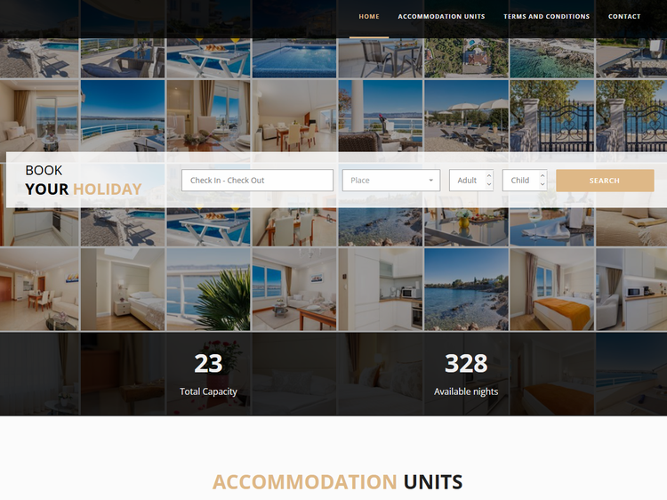 Luxury apartments Tunera